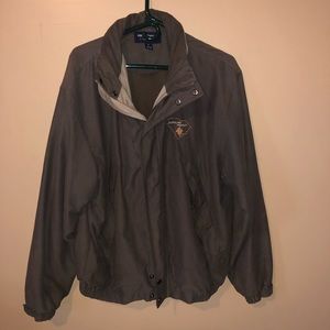 Port Authority wind and rain coat with hood Large